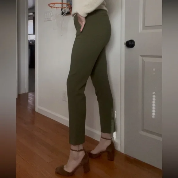J.Crew Women’s Olive Green Dress Pants - Picture 5 of 5